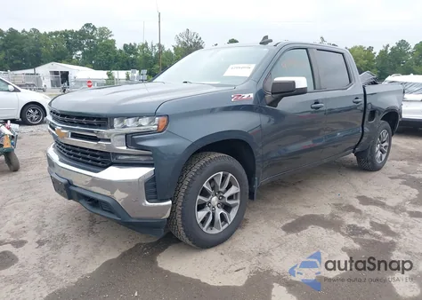 2020 Chevrolet Silverado 1500 4Wd Short Bed Lt из США, поврежденный, VIN 1GCUYDED5LZ255501